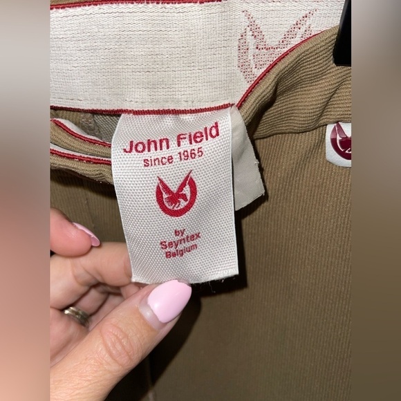 John Field full seat khaki breeches has a 24in waist by measurement - Picture 8 of 12